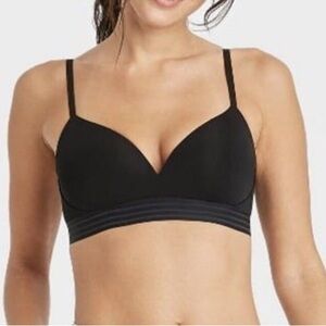 34D Bra Auden Black Push Up New Wire Free